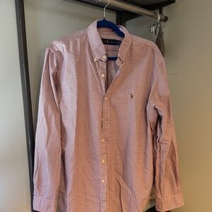 Men's Ralph Lauren Checkered Button-down Shirt